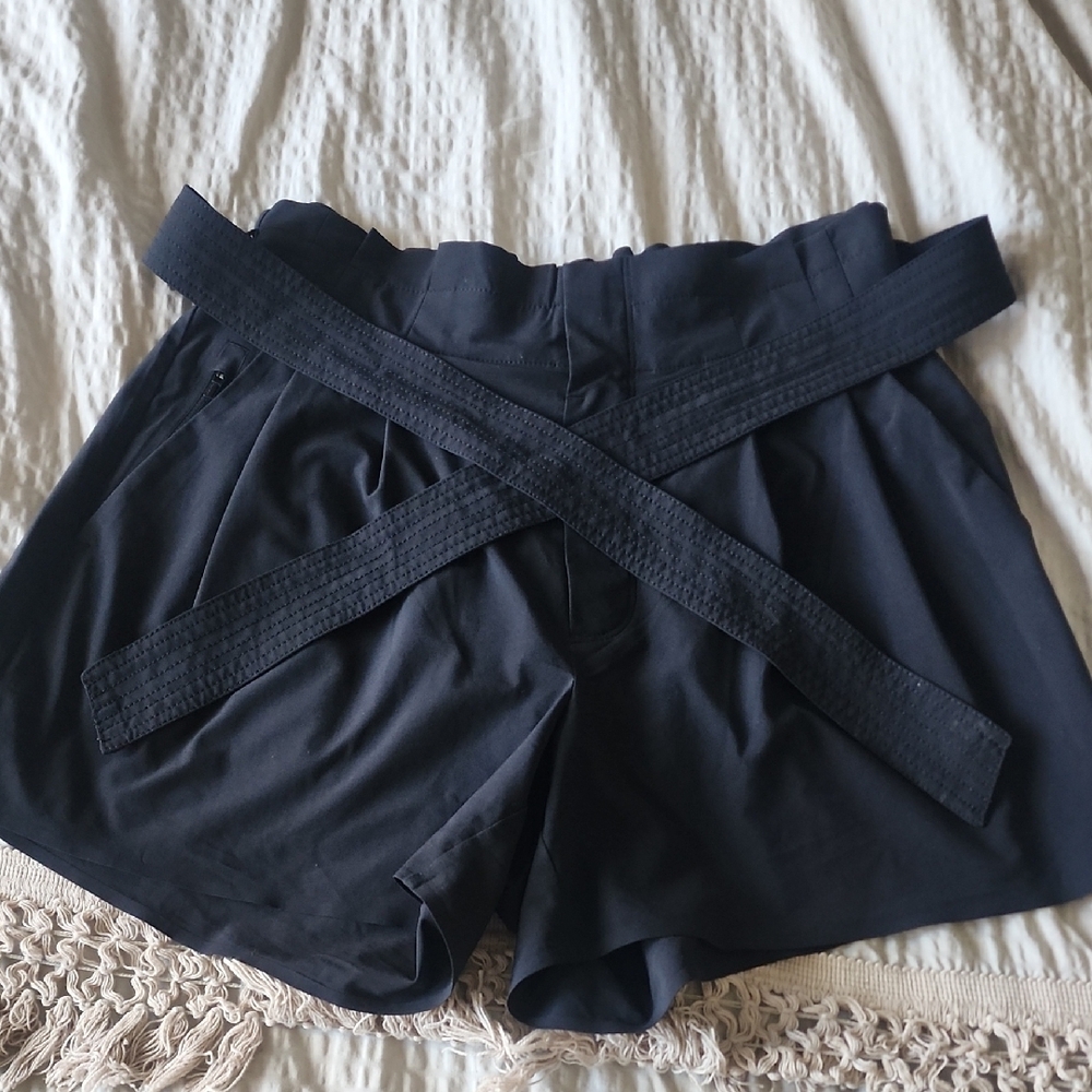 Athleta High Waist Black Shorts
